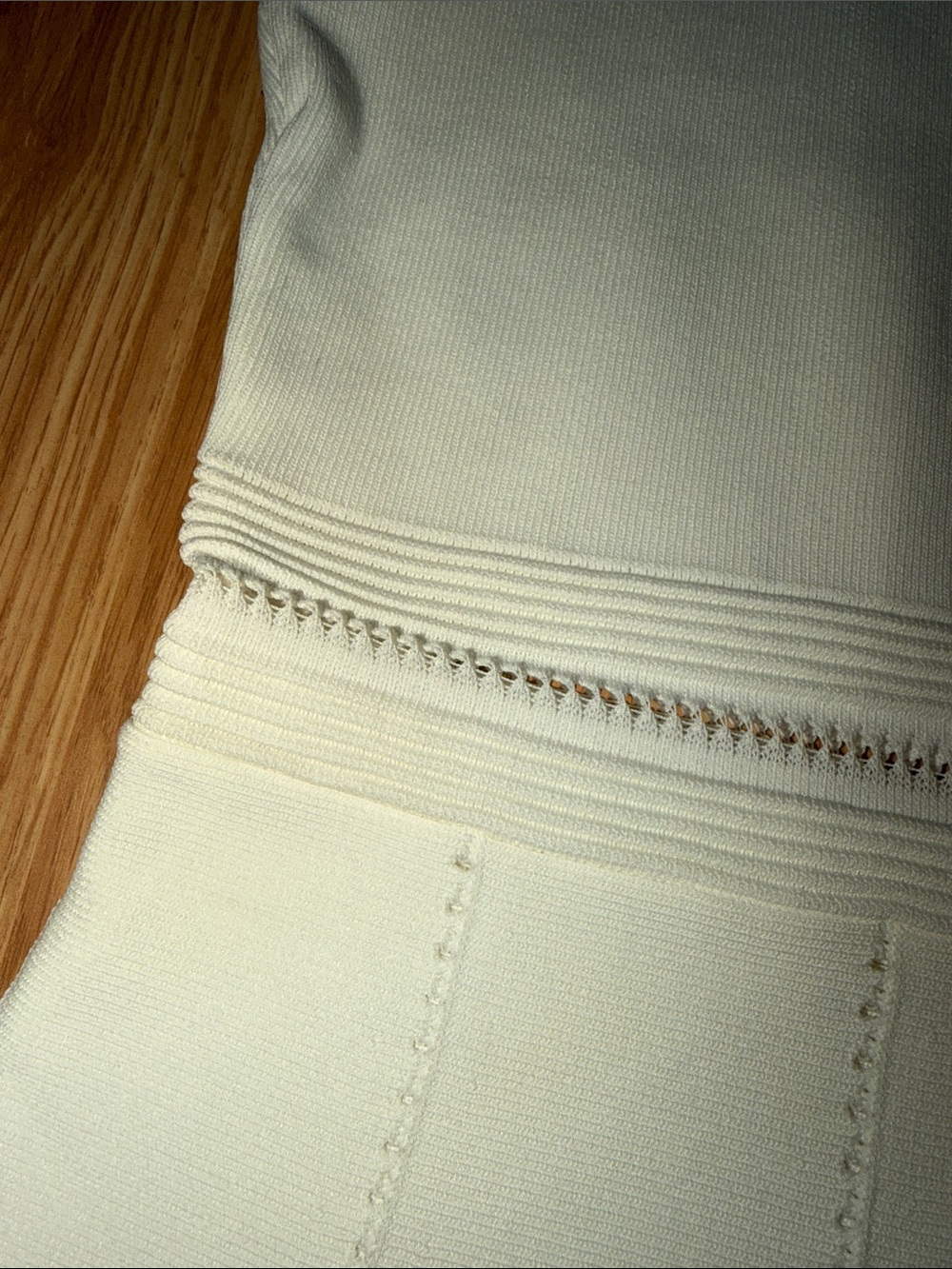 Zara White Tennis Dress Size Large - Picture 2 of 5